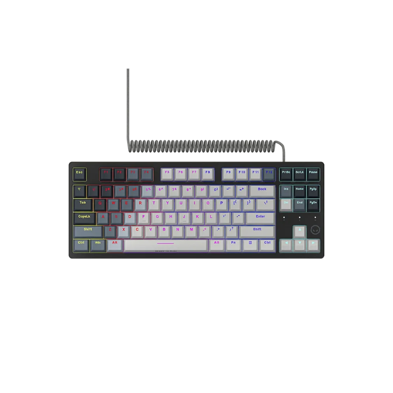Lorgar Azar 514TKL  Wired RGB Mechanical Gaming Keyboard - White