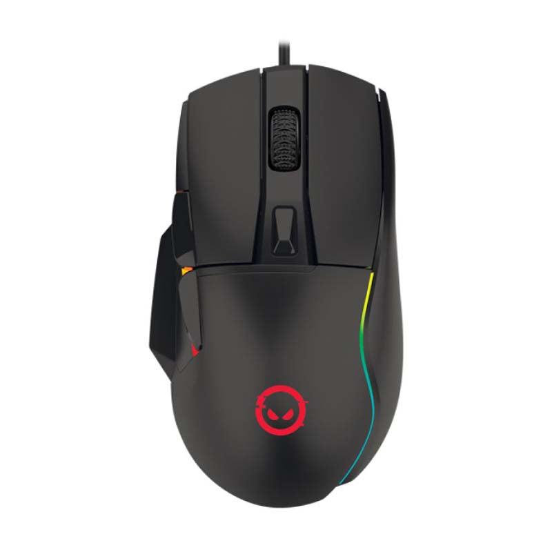 Lorgar Jetter 357 RGB UV Wired Mouse - Black