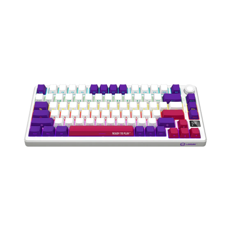 Lorgar KBP7075W  Wireless 75  Mechanical Gaming Keyboard Pro - White