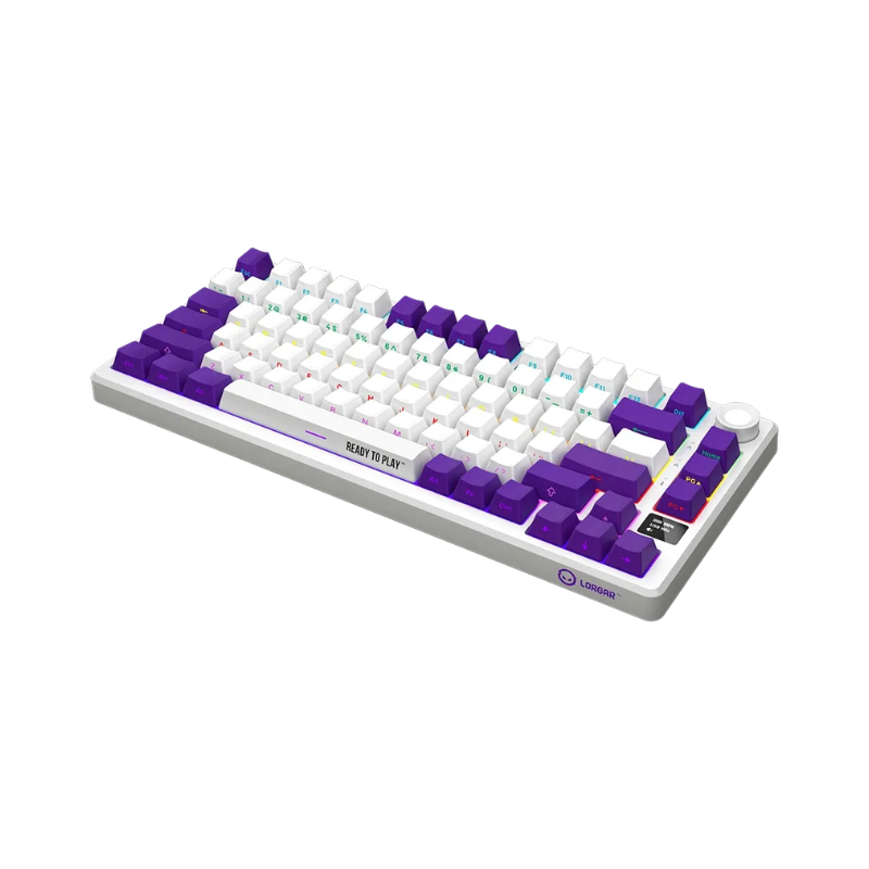Lorgar KBP7075W  Wireless 75  Mechanical Gaming Keyboard Pro - White