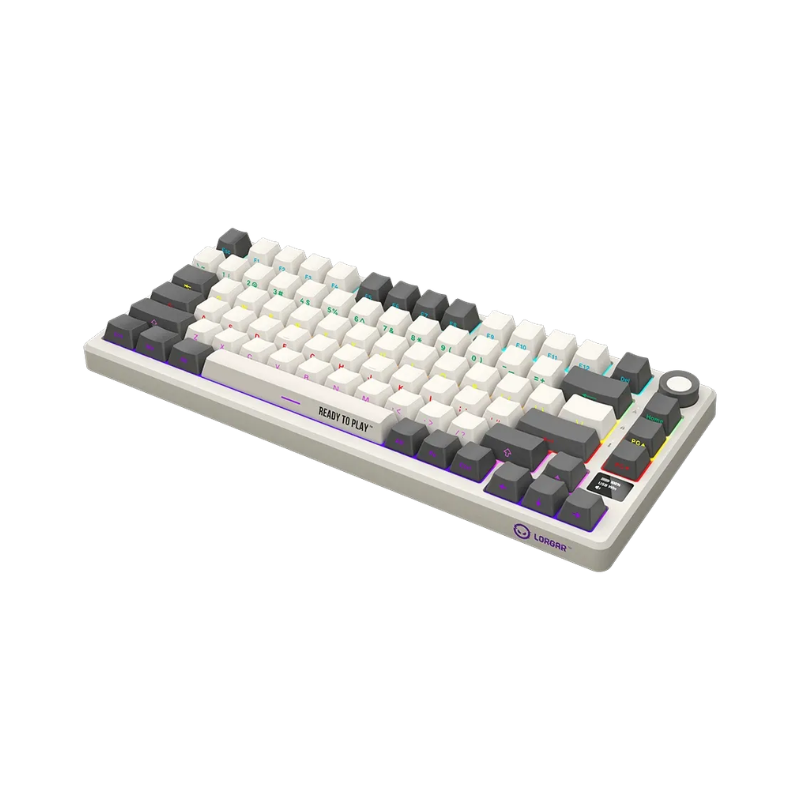 Lorgar KBP7075W  Wireless 75  Mechanical Gaming Keyboard Pro - Beige
