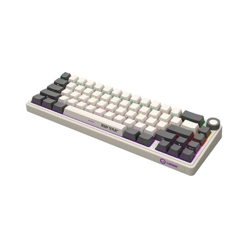 Lorgar KBP70MW  Wireless 65  Mechanical Gaming Keyboard Pro - Beige