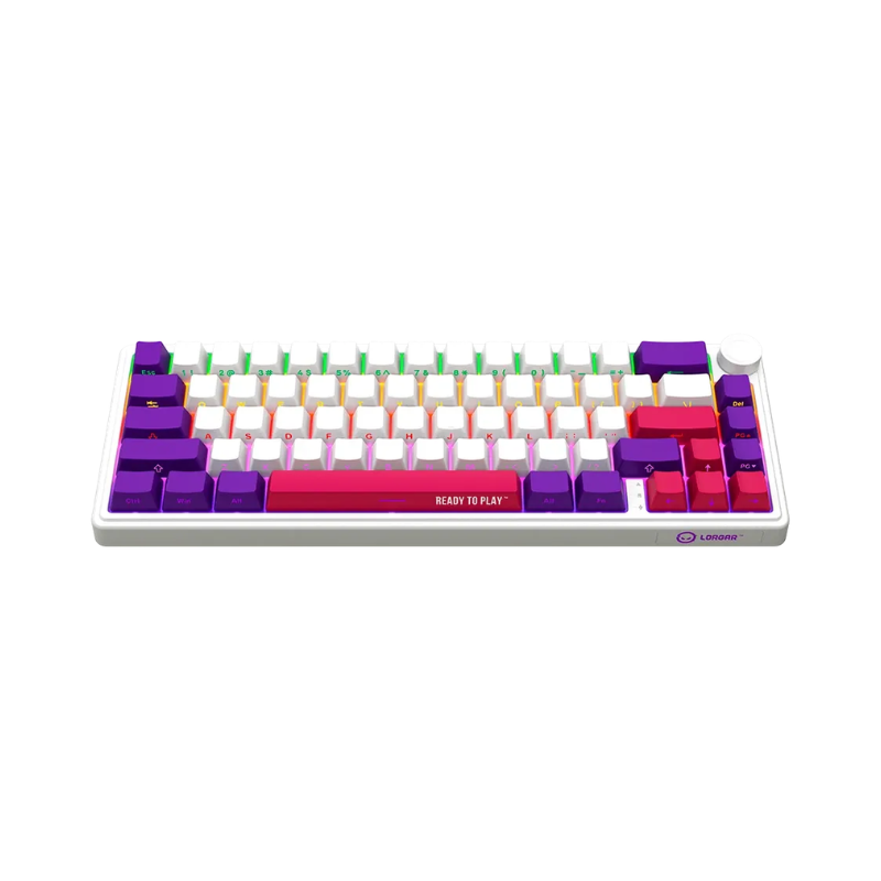 Lorgar KBP70MW Wireless 65 ¬†Mechanical Gaming Keyboard Pro - White
