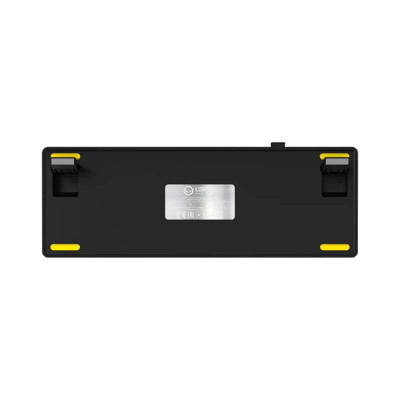 Lorgar KBP70MW  Wireless 65  Mechanical Gaming Keyboard Pro - Black/Yellow