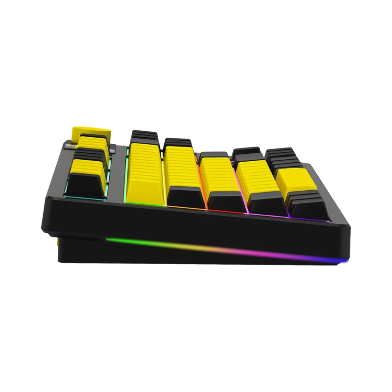 Lorgar KBP70TKLW  Wireless TKL Mechanical Gaming Keyboard Pro - Black/Yellow