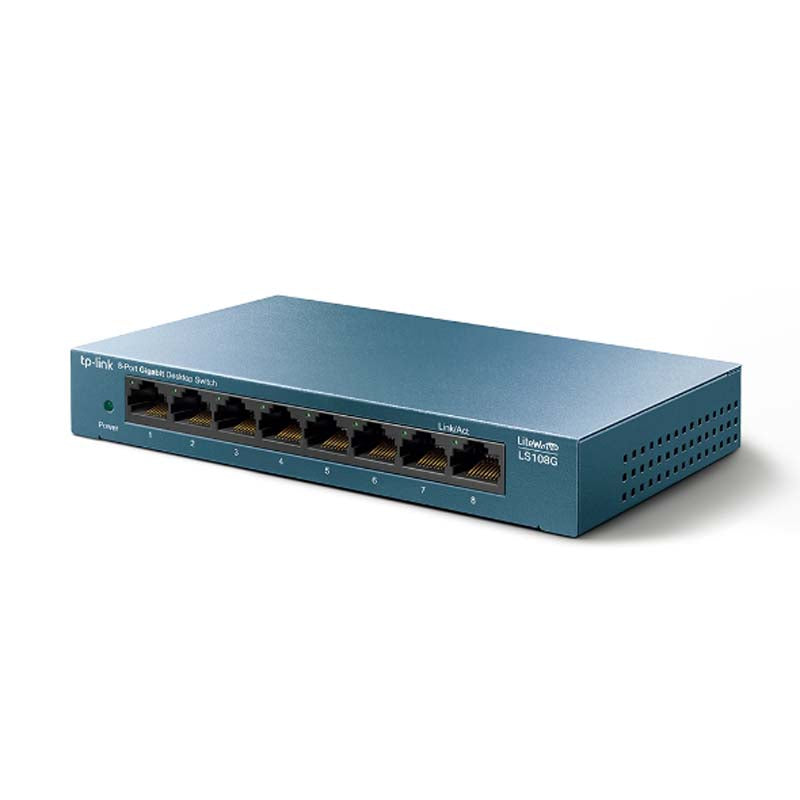 TP-Link LiteWave 8 Port Gigabit Desktop Switch - Grey