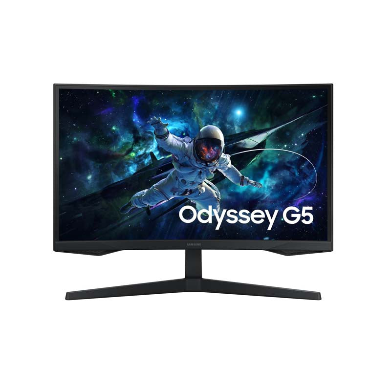 Samsung 32 inch Odyssey G55C QHD 165Hz Curved Gaming Monitor - Black