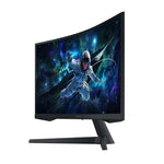 Samsung 32 inch Odyssey G55C QHD 165Hz Curved Gaming Monitor - Black