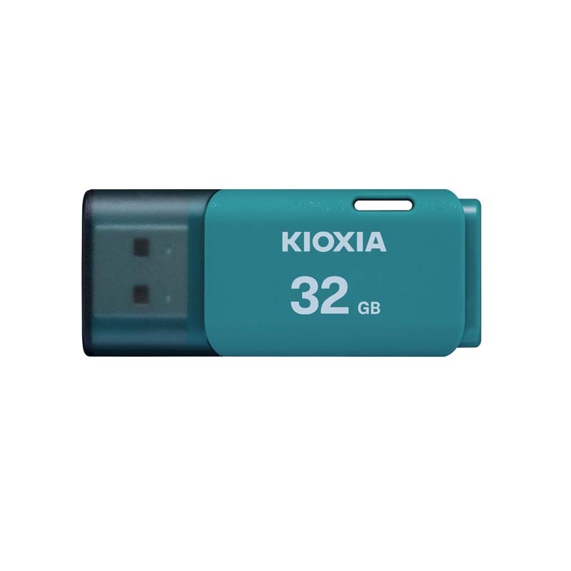 Kioxia 32GB USB 2.0 Flash Drives - Aqua
