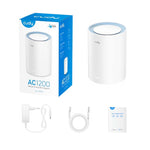 Cudy AC1200 Dual Band Whole Home Mesh Wi-Fi Router 1 Pack - White