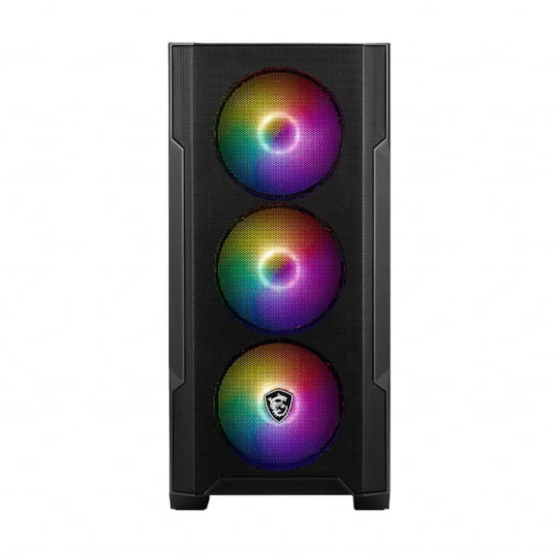 MSI MAG FORGE M100A m-ATX ARGB Gaming Chassis - Black
