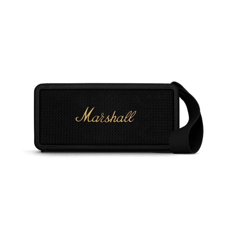 Marshall Middleton Portable Bluetooth Speaker - Black / Brass - Black