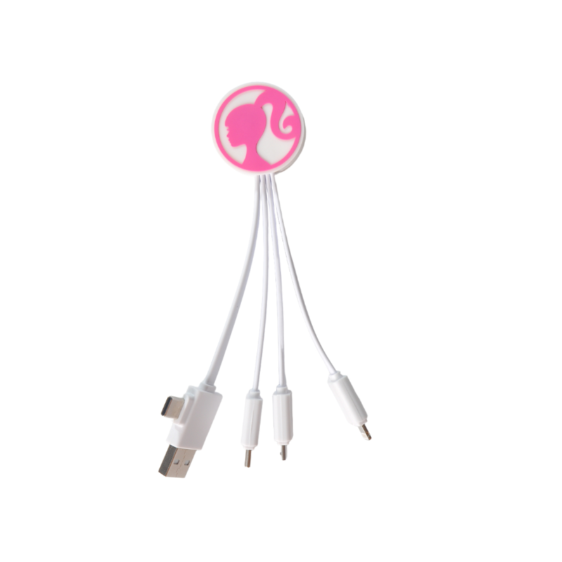 Mattel: Barbie 5-In1 Cable - White - White