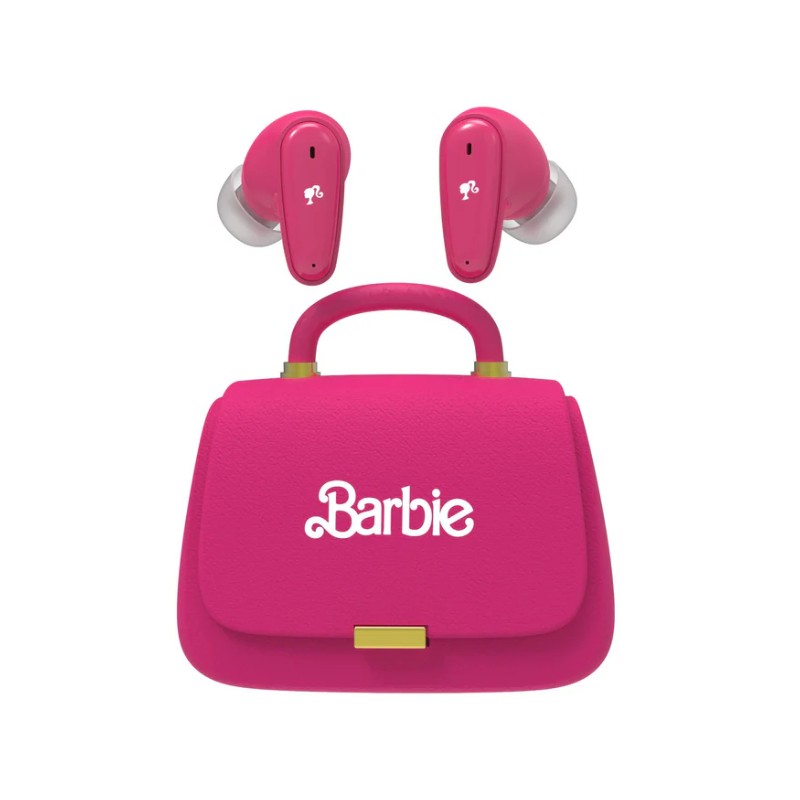 Mattel: Barbie Bag True Wireless Earbuds - Pink - Pink
