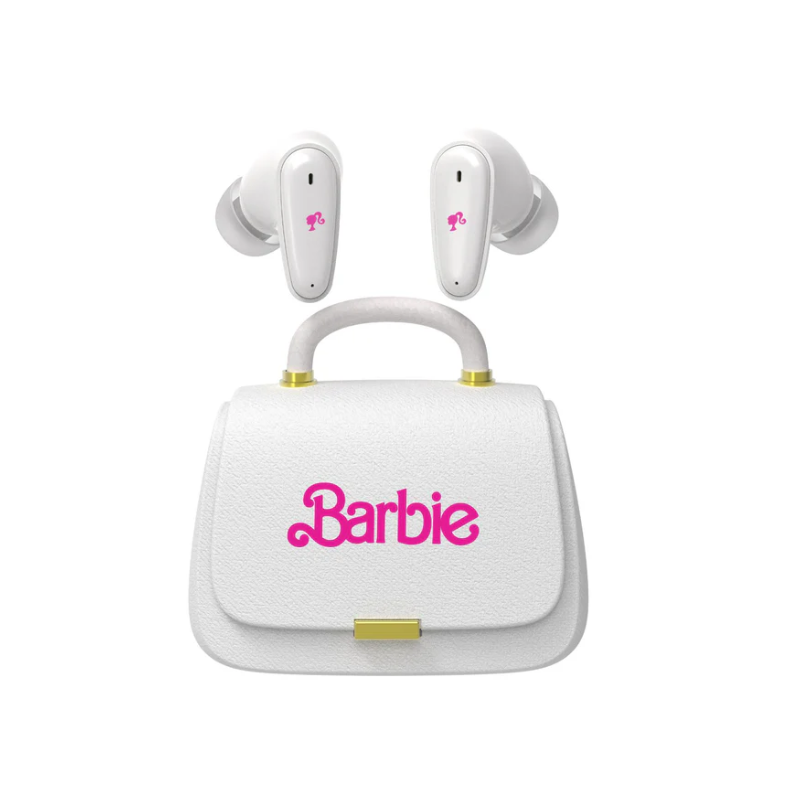 Mattel: Barbie Bag True Wireless Earbuds - White - White