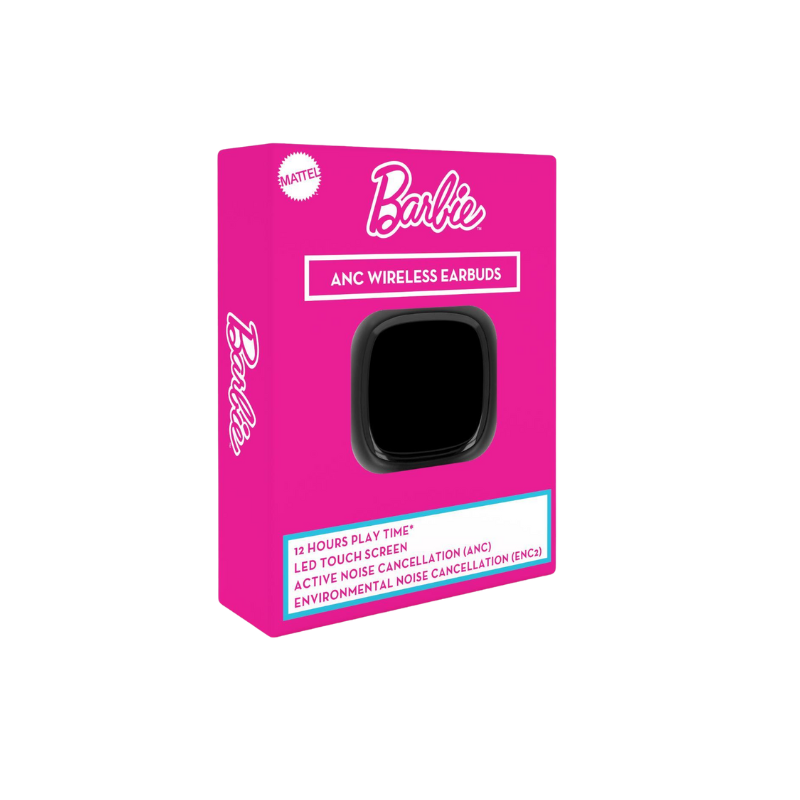 Mattel: Barbie Digital ANC True Wireless Earbuds - Black - Black