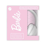 Mattel: Barbie Wireless Bluetooth Headphones - White / Pink - White / Pink