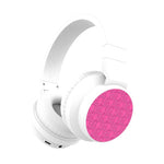 Mattel: Barbie Wireless Bluetooth Headphones - White / Pink - White / Pink