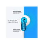 Sony MDR-E9LP Stereo Earbuds - Blue