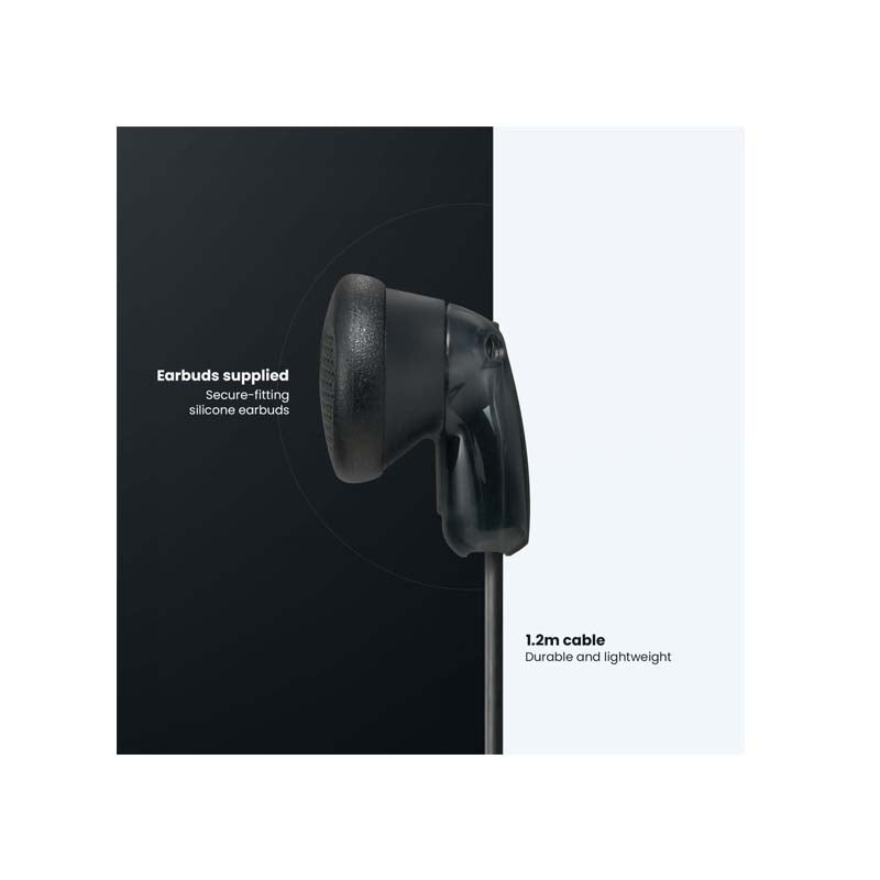 Sony MDR-E9LP Stereo Earbuds - Black