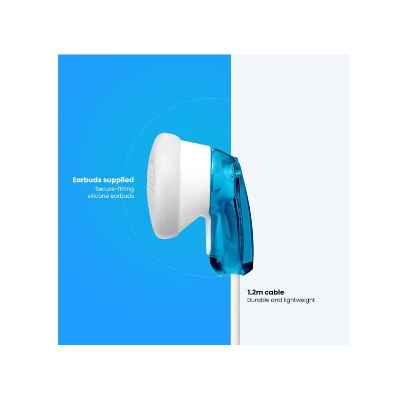 Sony MDR-E9LP Stereo Earbuds - Blue
