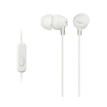 Sony MDR-EX15AP In Ear Earphones with Mic - White