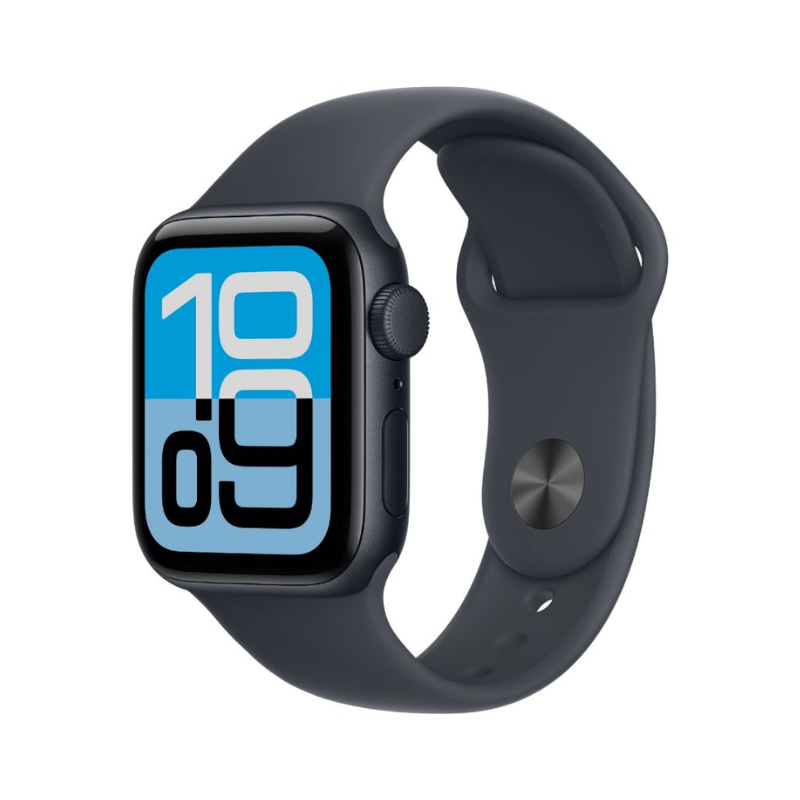 Apple Watch SE 3 GPS 40mm Smartwatch Midnight Aluminium Case With Sport Band M/L - Midnight