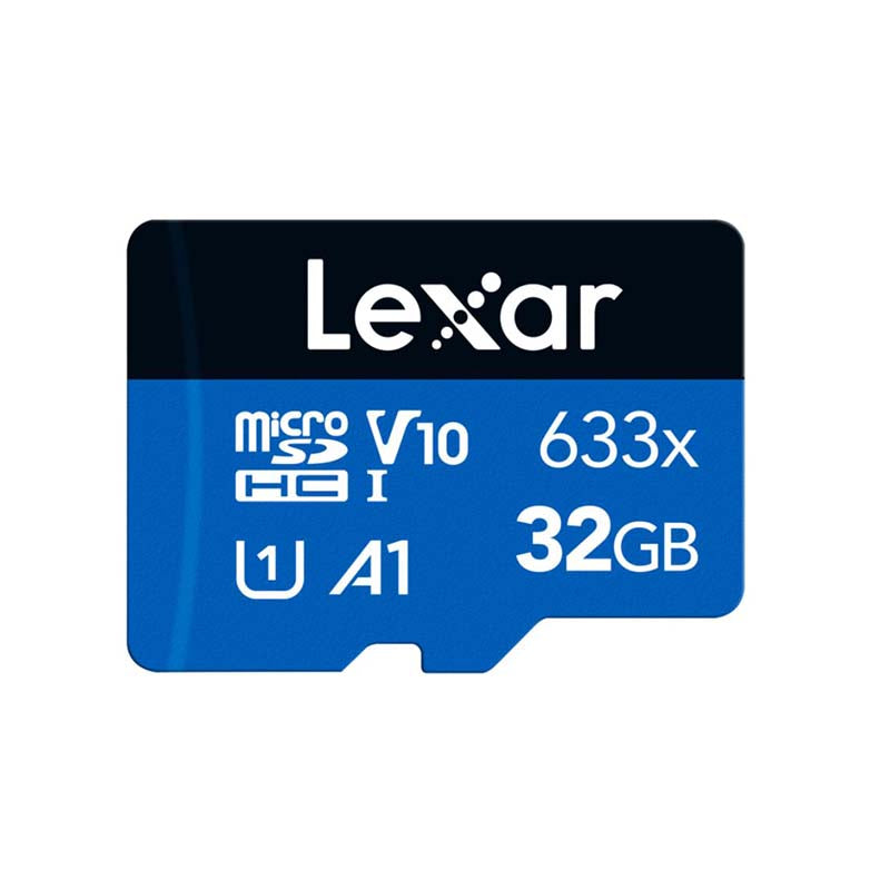 Lexar SD Micro High Speed 633x 32GB - Blue