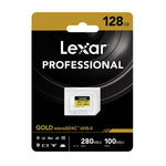 Lexar MicroSD UHS II C10 U3 128GB - Gold