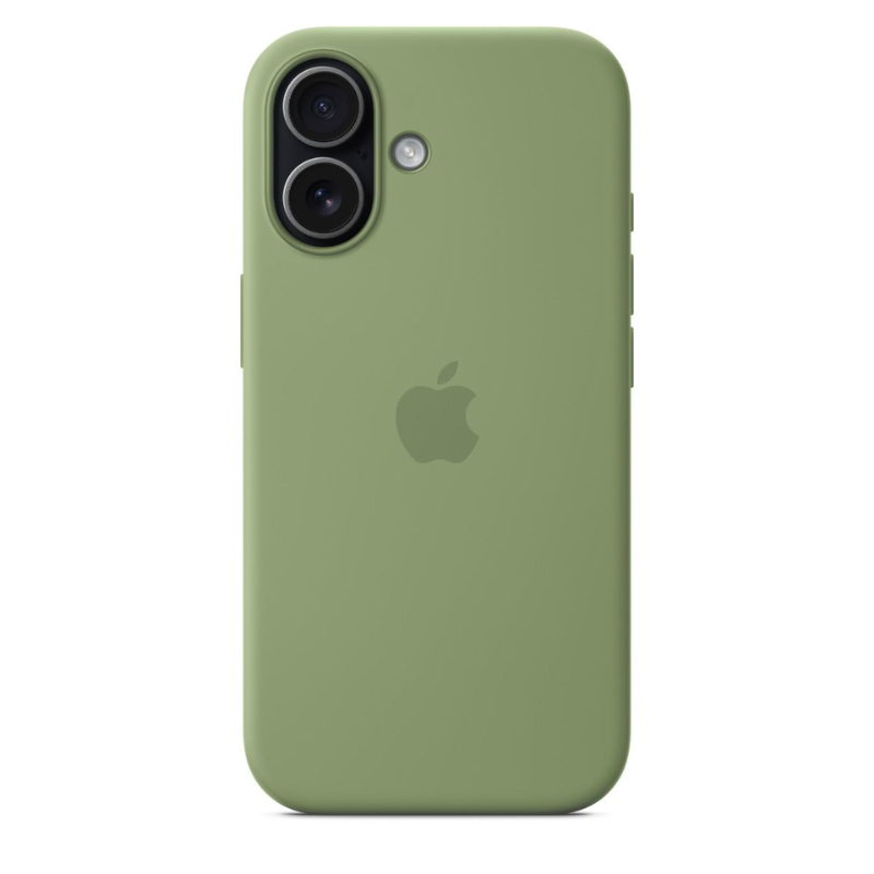 Apple iPhone 17 Silicone Case With MagSafe - Light Moss