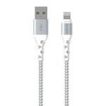 Energizer 2m  USB A to Lightning Cable - White