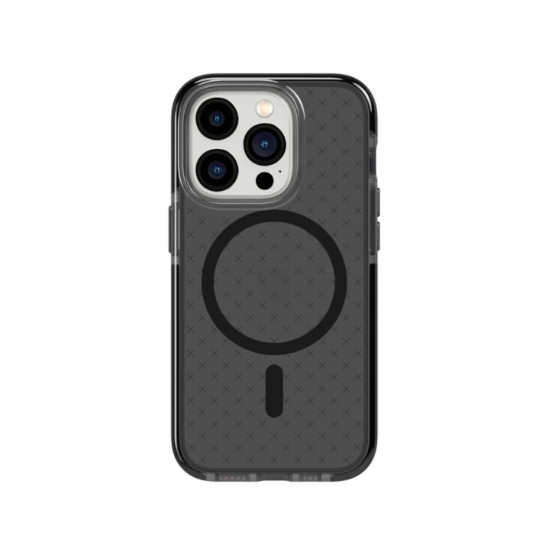 Tech21 EvoCheck MagSafe Case Apple iPhone 14 Pro  - Smokey/Black
