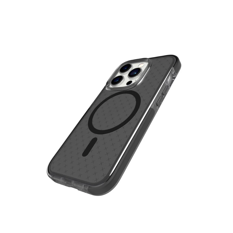 Tech21 EvoCheck MagSafe Case Apple iPhone 14 Pro  - Smokey/Black
