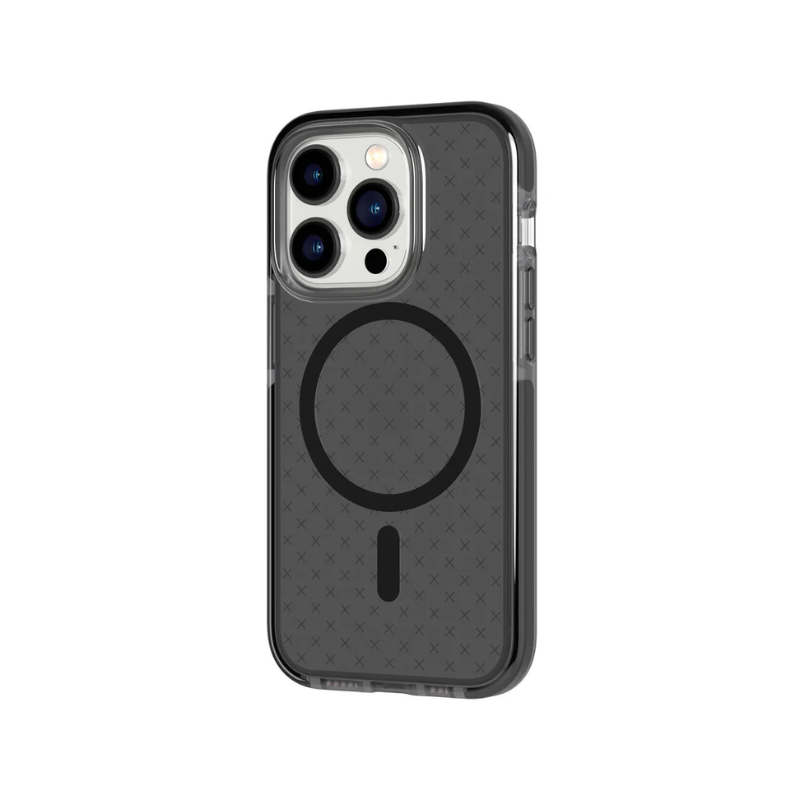 Tech21 EvoCheck MagSafe Case Apple iPhone 14 Pro  - Smokey/Black