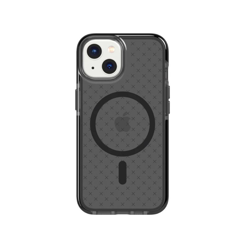 Tech21 EvoCheck MagSafe Case Apple iPhone 14 - Smokey/Black