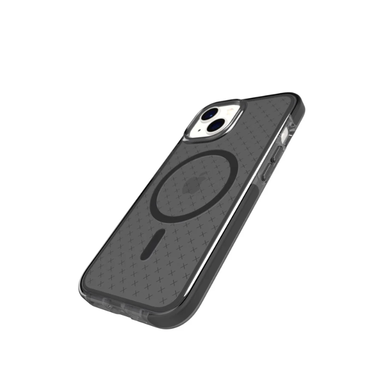 Tech21 EvoCheck MagSafe Case Apple iPhone 14 - Smokey/Black
