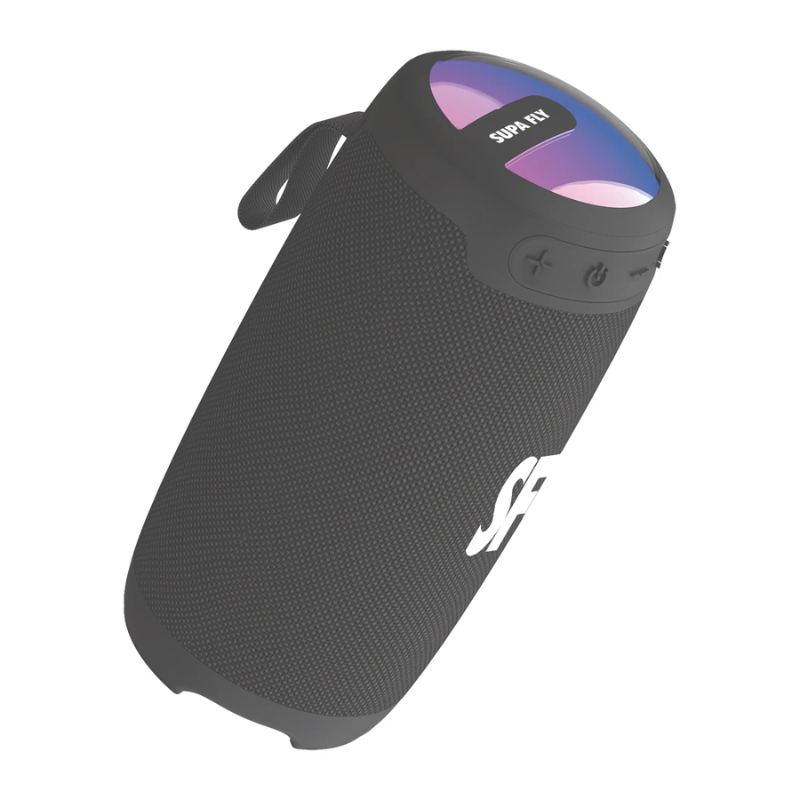 Supa Fly 10W True Wireless Bluetooth Thunder Speaker - Black