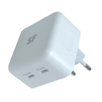 Supa Fly 40W Dual Type C Wall Charger - White