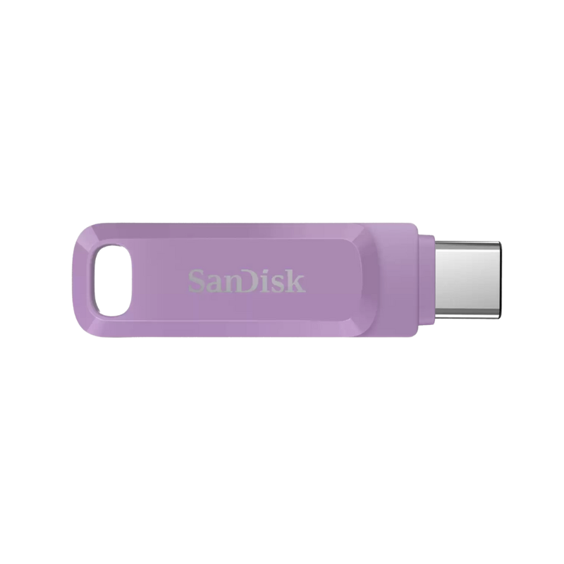 SanDisk Ultra Dual Drive Go USB Type-C Flash Drive 128GB - Lavender
