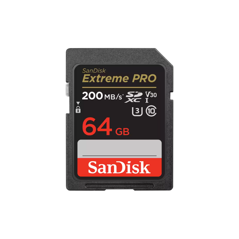 SanDisk Extreme PRO SDHC and SDXC 64GB UHS-I Card