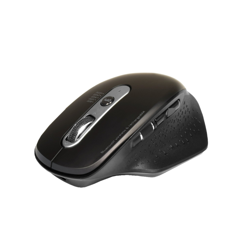 Port Connect Bluetooth Wireless & Rechargeable Executive Mouse  Black