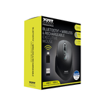 Port Connect Bluetooth Wireless & Rechargeable Executive Mouse  Black