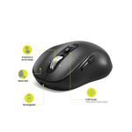 Port Connect Bluetooth Rechargeable Expert Mouse - Black