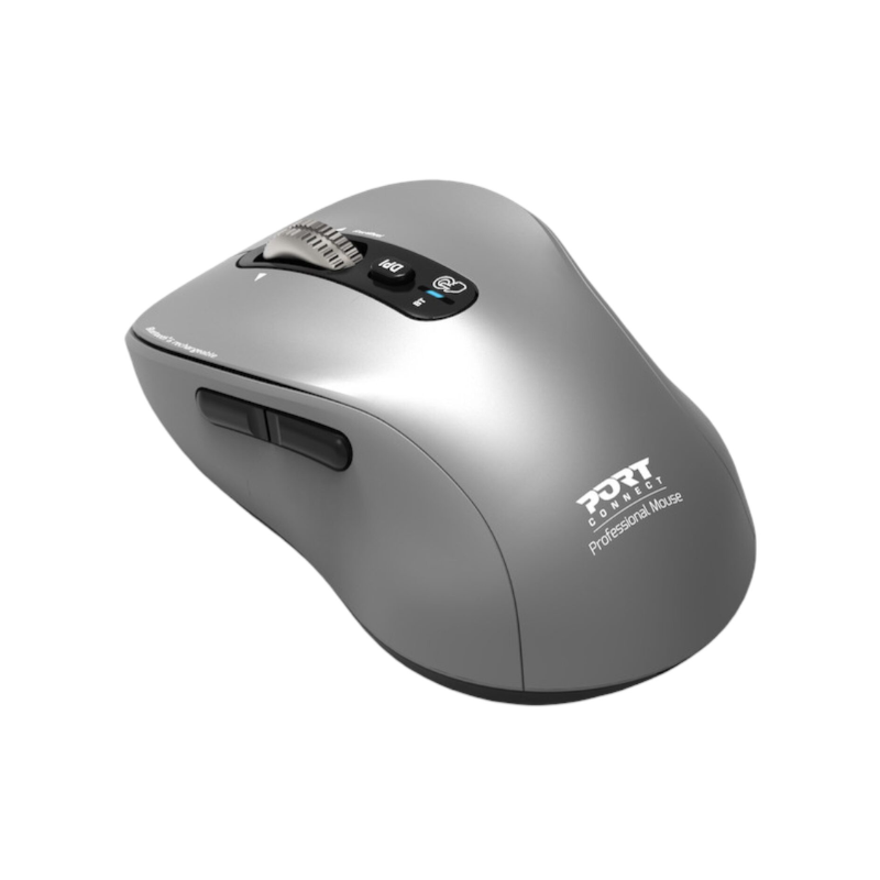 Port Connect Wireless Bluetooth Expert & Mac Mouse Grey