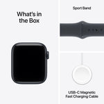 Apple Watch SE 3 GPS 40mm Smartwatch Midnight Aluminium Case With Sport Band S/M - Midnight