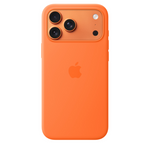 Apple iPhone 17 Pro Max Silicone Case With MagSafe - Orange