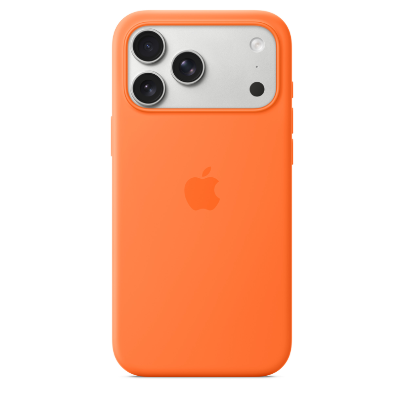 Apple iPhone 17 Pro Max Silicone Case With MagSafe - Orange