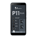 Mobicel P11 Plus 4G Dual Sim 32GB Vodacom Network Locked - Grey - Black