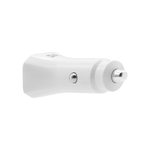 Mobile Bits 36W Dual USB A & Type-C Car Charger - White