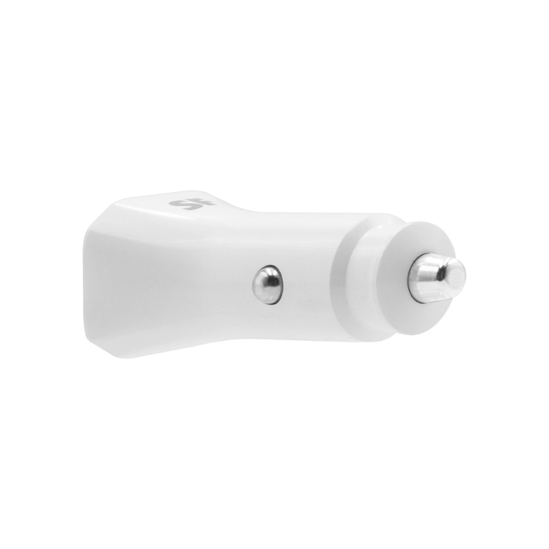 Mobile Bits 36W Dual USB A & Type-C Car Charger - White